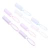 minkissy 24pcs Manicure Nail Scrubbing Brushes Ergonomic Handle for Easy Cleaning Lightweight Fingernail Scrubber for Home and Travel Transparent Colors view 4