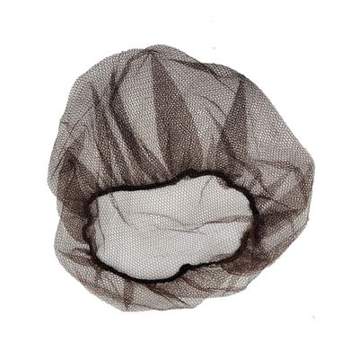 SAFEKO Disposable Honeycomb Nylon Hair Nets | Breathable | 1,000 Count [BROWN | 21]