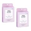VOESH Pedi in a Box O2 Fizz, 2 Pack Raspberry Sorbet, Detoxifying Spa Pedicure, DIY Pedi, At-Home Pedi, Pedi in a Box, Spa Foot Treatment, Vegan Beauty, Foot Detox, Pedicure Prep view 1
