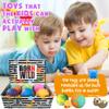 Kids Bath Bombs with Toys Inside - Gentle and Kid Safe - Family Pack view 3