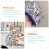 LALAFINA 16pcs Hair Styling Caps Deep Conditioning Heat Cap Tin Foil Reusable for Coloring Perming view 3