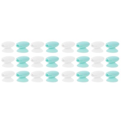 minkissy 24pcs Silicone Brush Cover Cap for Lip Brush Makeup Protector Caps Lip Covers