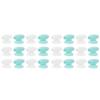 minkissy 24pcs Silicone Brush Cover Cap for Lip Brush Makeup Protector Caps Lip Covers view 1