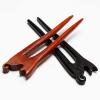 2 Pcs Sandalwood Cat Hairpin Retro Style Palace Hair U Shape French Hair Pin Handmade Carved Hair Fork Wooden Hair Sticks Hair Sticks for Long Hair Chopsticks for Hair Accessories with Cute Design view 3