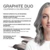 Celeb Luxury Viral Pastel Graphite Duo, Color Depositing Colorwash Shampoo & Conditioner with Bondfix Bond Rebuilder, Semi Permanent Hair Colour Glaze, Maintains and Refreshes Metallic Silver Color view 2