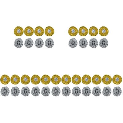 KALLORY 40pcs Disposable Foil Hair Treatment Caps for Salon Use Hair Dye Supplies for Deep Conditioning Spa and Sauna