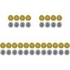 KALLORY 40pcs Disposable Foil Hair Treatment Caps for Salon Use Hair Dye Supplies for Deep Conditioning Spa and Sauna view 1