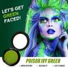 MANIC PANIC Poison Ivy Green Face & Body Paint for Halloween Costumes - Cream Halloween Makeup for Costumes & Cosplay - Smooth, Blendable & Full Coverage, Vegan view 2