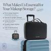 Hanging Travel Toiletry Bag For Traveling Men and Women, Holds Makeup, Toiletries, Shaving Kits, Medicine Bag, Folds and can be Packed Easily With Hanging Hook, Perfect for the Frequent Traveler view 2