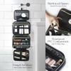 Hanging Travel Toiletry Bag For Traveling Men and Women, Holds Makeup, Toiletries, Shaving Kits, Medicine Bag, Folds and can be Packed Easily With Hanging Hook, Perfect for the Frequent Traveler view 3