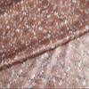 100cm*148cm Elegant Floral Print Satin Fabric Scarf Headband Sewing Material Polyester Charmeuse Satin Lining Material (Deep Khaki) view 4