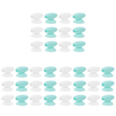 minkissy 36pcs Lip Brush Covers Silicone Overnight Lip Mask Applicator Reusable