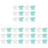 minkissy 36pcs Lip Brush Covers Silicone Overnight Lip Mask Applicator Reusable view 1