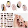 DUKASOU Semi Cured Gel Nail Strips, Unlimited Imagination | 28 pcs Gel Nail Strips Work with Any UV Lamp, Salon Quality UV Nails Stickers, Easy to Apply for Home Nails DIY view 1