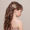 inSowni 20 Pack White Dusty Pink Blue Flower Bridal Wedding Hair Side Combs+Flower Hair Pins+Twist Spiral Pearl Hair Pins Floral Hair Pieces Headpieces Accessories for Brides Bridesmaids Women Girls view 4