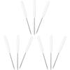 minkissy 9pcs Stainless Steel Makeup Mixing Spatula Professional Cosmetic Stirring Rods for Foundation Blush Eye Shadow Nail Polish Application Easy to Clean Mixing Tools for Beauty Salons view 1