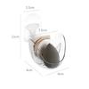 BLYWO GUIPAIHAI Bathroom Wall Mounted Drying Rack Makeup Sponge Holder Cosmetic Puff Storage Shelf view 2