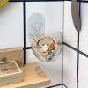 BLYWO GUIPAIHAI Bathroom Wall Mounted Drying Rack Makeup Sponge Holder Cosmetic Puff Storage Shelf view 3