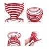 GUIPAIHAI Beauty Accessories Shelf Puff Storage Rack Sponge Egg Drying Holder Drying Rack Makeup Puff Display Stand (Color : Red) view 4