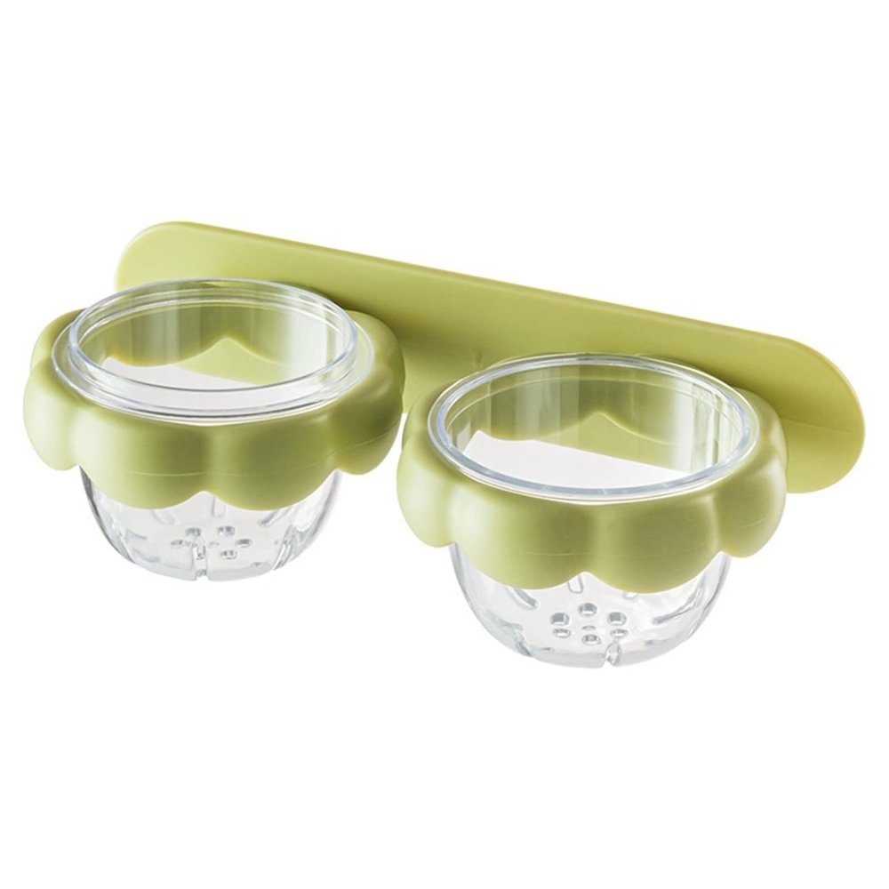 BLYWO GUIPAIHAI Beauty's Makeup Sponge Holder Cosmetic Puff Storage Shelf Bathroom Wall Mounted Drying Rack (Color : Green)