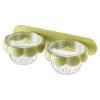 BLYWO GUIPAIHAI Beauty's Makeup Sponge Holder Cosmetic Puff Storage Shelf Bathroom Wall Mounted Drying Rack (Color : Green) view 1