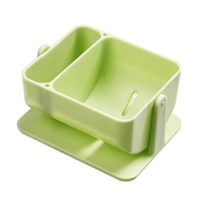 GUIPAIHAI Beauty Sponge Storage Organizer Makeup Sponge Holder Cosmetic Puff Storage Rack Drying Holder (Color : Green)