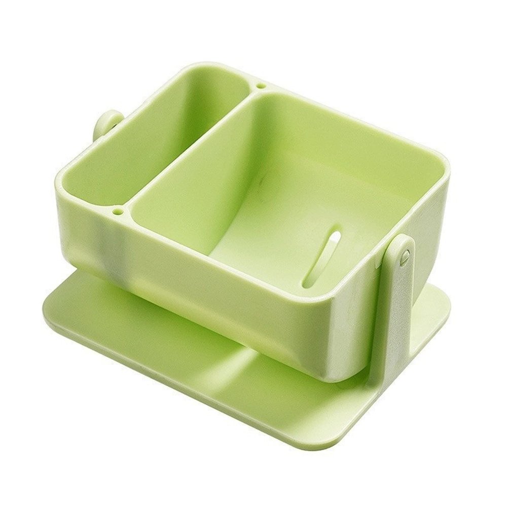 GUIPAIHAI Beauty Sponge Storage Organizer Makeup Sponge Holder Cosmetic Puff Storage Rack Drying Holder (Color : Green)