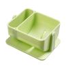GUIPAIHAI Beauty Sponge Storage Organizer Makeup Sponge Holder Cosmetic Puff Storage Rack Drying Holder (Color : Green) view 1