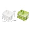 GUIPAIHAI Beauty Sponge Storage Organizer Makeup Sponge Holder Cosmetic Puff Storage Rack Drying Holder (Color : Green) view 3