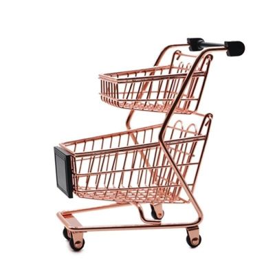 GUIPAIHAI Two-Layer Beauty Puff Rack Cosmetic Egg Storage Rack Sponge Puff Makeup Tool Organizer Bracket (Color : Rose Gold)