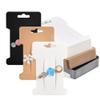 AKOAK 100 Pieces Hairpin Display Card, 11.5 cm x 6.6 cm Hairpin Display Card Holder for Hairpin Accessories Display and Organization (White) view 2