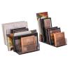 Koomuao 2 Pack Eyeshadow Palette Makeup Organizer,Acrylic Eyeshadow Storage Holder 7-Sections for Vanities,Bathroom Countertop,Cabinets view 1