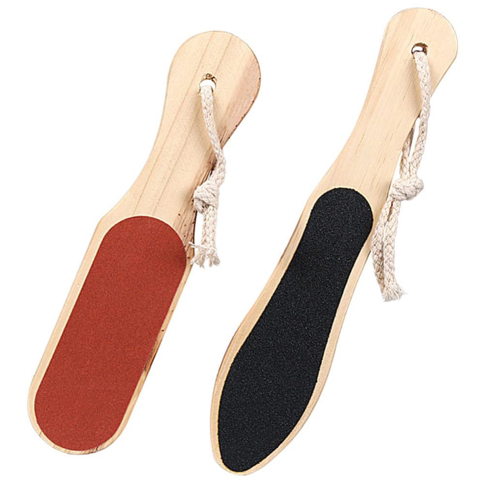 Beavorty 2pcs Foot Scraper Double-Sided Exfoliating Foot Files for Dead Skin Removal for Home and
