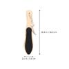 Beavorty 2pcs Foot Scraper Double-Sided Exfoliating Foot Files for Dead Skin Removal for Home and view 2