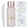 GL-Turelifes Mermaid Sequins Chunky Glitter Liquid Eyeshadow Glitter Body Gel Festival Glitter Cosmetic Face Hair Nails Makeup Long Lasting Sparkling 30g (#101 Colorful White) view 1