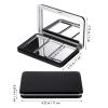 Luxshiny Empty Eyeshadow Palette: Refillable Magnetic Makeup Palette with Mirror for Eyeshadow Powder Blush Lipstick Highlight - Compact Travel Size view 2