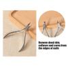 Cuticle Trimmer, Cuticle Nippers Scissors, Professional Stainless Steel Cuticle Cutter Remover, Dead Skin Remover Pedicure Manicure Tools for Fingernails and Toenails at Home/Spa/Salon view 4