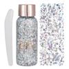 GL-Turelifes Mermaid Sequins Chunky Glitter Liquid Eyeshadow Glitter Body Gel Festival Glitter Cosmetic Face Hair Nails Makeup Long Lasting Sparkling 30g (#102 Silver) view 1