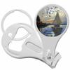 Sailboat at Le Petit Gennevilliers Nail Clippers Plus Bottle Opener Keychain view 1