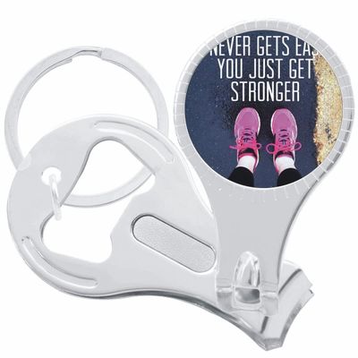 Get Stronger Nail Clippers Plus Bottle Opener Keychain