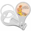 Just a Spoonful of Sugar Nail Clippers Plus Bottle Opener Keychain view 1