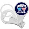Lets Go Brandon Trump Hair Nail Clippers Plus Bottle Opener Keychain view 1