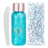 GL-Turelifes Mermaid Sequins Chunky Glitter Liquid Eyeshadow Glitter Body Gel Festival Glitter Cosmetic Face Hair Nails Makeup Long Lasting Sparkling 30g (#106 Light Blue) view 1