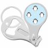 Penguin Pattern Nail Clippers Plus Bottle Opener Keychain view 1