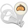 Tacocat Taco Cat Nail Clippers Plus Bottle Opener Keychain view 1