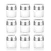Cosmetic Packaging Now Echo Airless Jar, 30 ML, with Matte Silver Collar (84 Pack) view 1