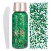 GL-Turelifes Mermaid Sequins Chunky Glitter Liquid Eyeshadow Glitter Body Gel Festival Glitter Cosmetic Face Hair Nails Makeup Long Lasting Sparkling 30g (#109 Christmas Green) view 1