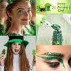 GL-Turelifes Mermaid Sequins Chunky Glitter Liquid Eyeshadow Glitter Body Gel Festival Glitter Cosmetic Face Hair Nails Makeup Long Lasting Sparkling 30g (#109 Christmas Green) view 2