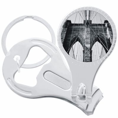 Bridge Nail Clippers Plus Bottle Opener Keychain