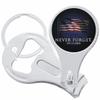 Never Forget 911 Memorial Nail Clippers Plus Bottle Opener Keychain view 1